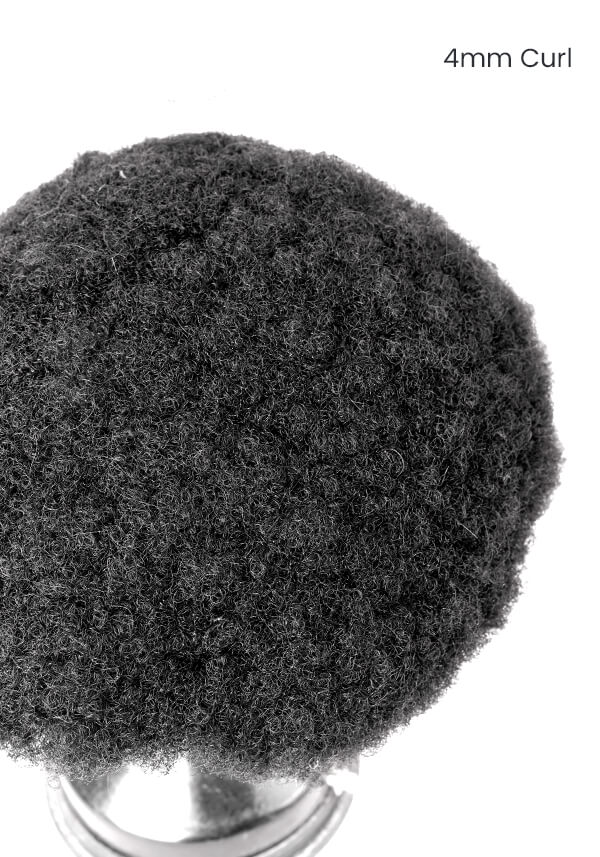 afro curl 4mm