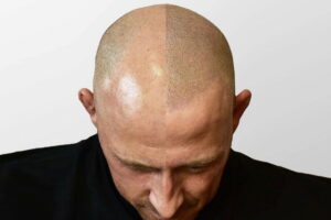 hair line tattoo for scalp